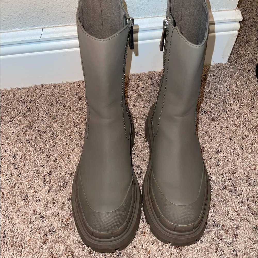 Zara combat boots